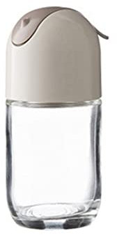 HJUGHPN Spice Jars Kitchen Glass Spice Storage Jars With Lid Salt and Pepper Shakers Set Seasoning Organizer Herbs Soy Sauce Oil Bottle With Label(White)