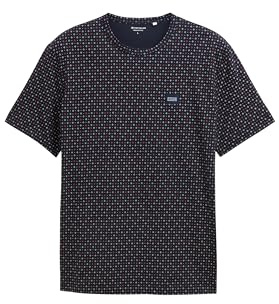TOM TAILOR Herren 1046809 T-Shirt, 37889-Navy Minimal Design, XXL