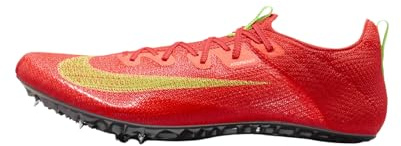 Nike Men's Zoom Superfly Elite 2 Track Shoes, Bright Crimson/Washed Coral-lime Blast, 5 UK