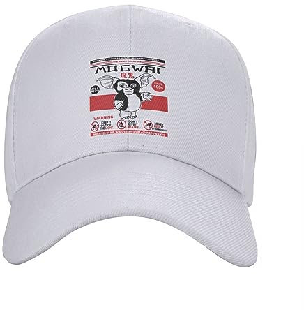 AIETPOIJ Basecap Mogwai Gremlins Baseballkappe, Sonnenschutz, für Herren und Damen, verstellbar, Gizmo Mogwai Monster Dad Hat, Sommermütze, Snapback Cap