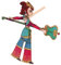 ibasenice De Marionnette D'ombre pour Enfants D'ombre Nuls Peluche Puzzle Jouets Marionnettes Poupée Ventriloque Homme Fantoche Marionnette pour Les Enfants Fait Main Bois