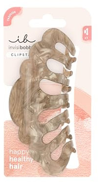 invisibobble - CLIPSTAR XL Pure Pearlfection Haarclip - 1 Extra-Large Hair Claw - Extra-große Haarspange mit Marmor-Effekt für stilvolle Frisuren - Trendiger Look, sicherer Halt, gesundes Haar