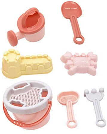 BESTonZON Portable Bucket Fine Workmanship Beach Toys for Boys and Girls Sand Funnel and Girls for Outdoor Fun