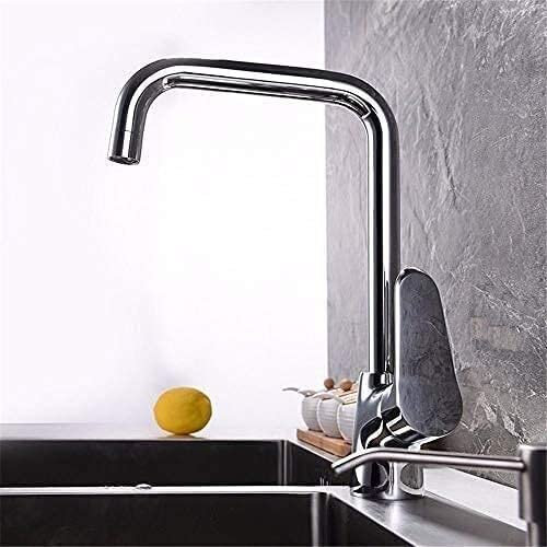 ZCCZJS Reparaturset Waschbecken Mixer Wasserhahn Badezimmer Küchenbecken Wasserhahn wasserdichte Wasser aus Edelstahl Küche Mehrzweckverengungsablenken Tanks D 'Rotary Heißes und kaltes Wasser