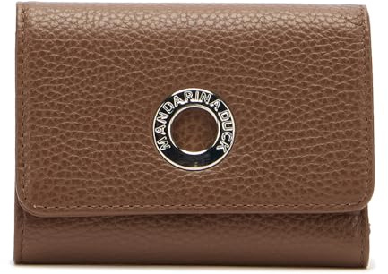 Mandarina Duck Mellow Leather Wallet, Reisezubehör Damen-Geldbörse, Einheitsgröße, Milk Chocolate, Einheitsgröße