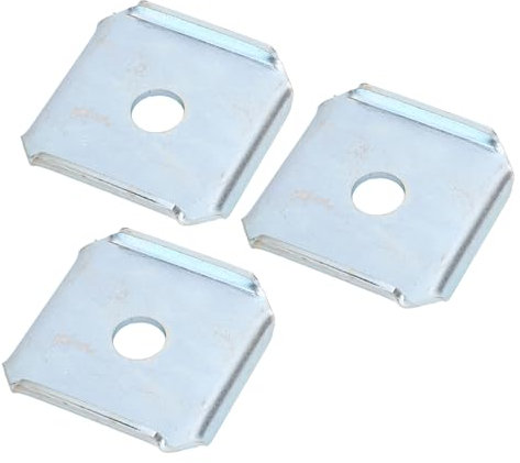 lyrlody 3pcs Double Mulching Vane/Wing Adapter Kit Metall Mulching Vane/Wing -Adapter für Kommerziell