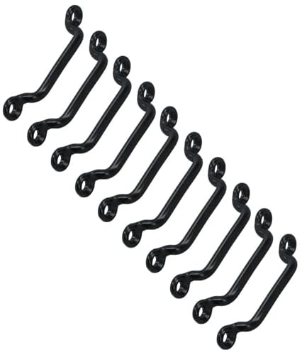 AB Tools 32mm Webbing Strap Bridge Securing Steel Staple Bracket Buckle