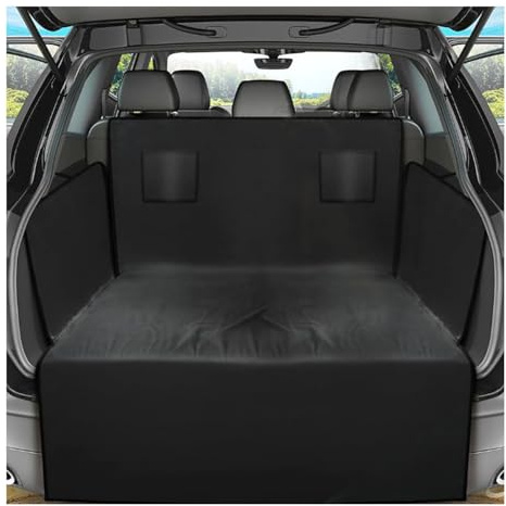 Kofferraummatten für Auto, für Ford Transit/Tourneo Custom 2023-2024 2025 Anti-Rutsch wasserdichte Kratzfest Antifouling Haustiermatten Ladekantenschutz Matte