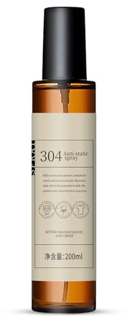 Antistatik Kleidung Spray – 200 Ml Antistatik-Spray, Sicherer Statik | Entferner Für Kleidung Und Haare, Langlebig, Kein Kleber-Entferner Mehr | Leichte Produkte Zum Entfernen Von Für Möbel, Stöße
