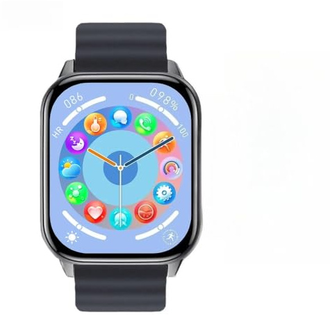 KAIRUIXING HK11 Ultra 3 Smart Watch 2GB Amoled Screen Connect Network Share AI Translate Local Album AI Robots Receive Call Smartwatch (All black)