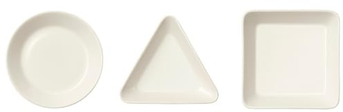 Iittala 1006153 Teema Servierset 3-teilig, Weiss, Porzellan