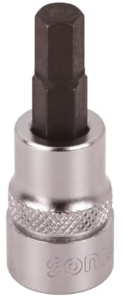 Sonic 8244806 Bit Stecknuss Innensechskant, 3/8, 6 mm
