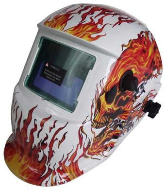 Mauk Automatik Schweißhelm Serie Exclusive Motiv Flammenkopf, 1754