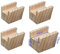 ENCOMAG Möbelerhöher Betterhöhung Tischerhöher Elefantenfuß Bed Riser aus Holz 4 Stück (Länge 10 cm Rillenbreite 1,5 cm 10 cm erhöhen)