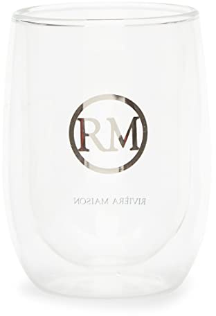 Riviera Maison - Love RM Double Wall Glass - Doppelwandglas Gr.M - D 9 cm x H 11 cm