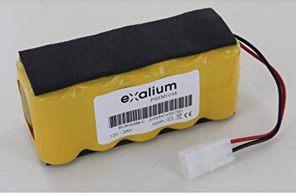 Batterie 12V 3Ah NiMh pour Air Force Compact Rowenta RH5488