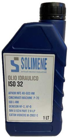 Olio Idraulico ISO VG 32 HLP 1L – Lubrificante per Muletti, Spaccalegna, Pompe Idrauliche, Transpallet e Pistoni – Alta Protezione Antiruggine - Anti Ossidazione - Anti Schiuma