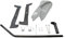 SECURA Kit de mulching + lame compatible avec Alpina BT 92 B Tracteur de pelouse