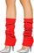 The Fancy Dress Angies Fashion Jambières de danse des années 80 pour femme - Couleur unie - Néon - Rose vif - 12 couleurs, Rouge, taille unique