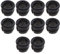 ECSiNG 10 Stück Bike American Valve Adapter American Valve to French Valve Adapter Bicycle Valve Converter Bike Air Pump Adapter for Mountain Bike Road Bike