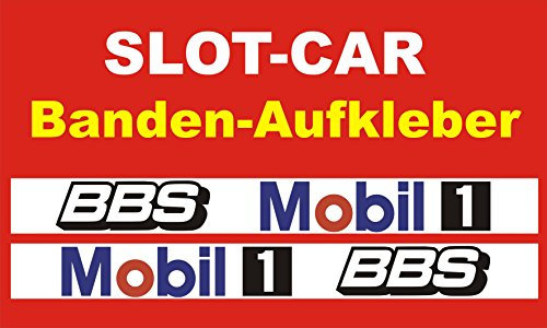 Slotcar LEITPLANKEN BANDE Aufkleber Länge 100cm Höhe 5,5cm MB-DESIGN