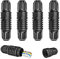 Lot de 5 boîtes de jonction étanches à 3 broches - Manchon de connexion pour câble de terre de 0,6 à 2 mm de diamètre - 32 A - Diamètre du câble : 4 à 9 mm - 2 voies - Installation rapide sans outils
