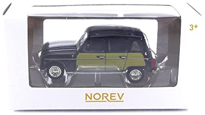 NOREV - REN 4 Parisienne - 1963-1/64, Black/Yellow