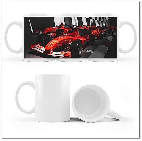 Taza de té de café con foto Fórmula Uno F1 Car No. H7078M_Cup