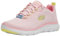 Skechers Damen Flex Appeal 5.0 Low-Top-Sneaker, Pink Mesh Yellow Trim, 37 EU