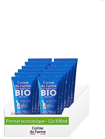 Corine de Farme | ÉcoPack de 12 x Crème Change Apaisante - Certifiée Bio