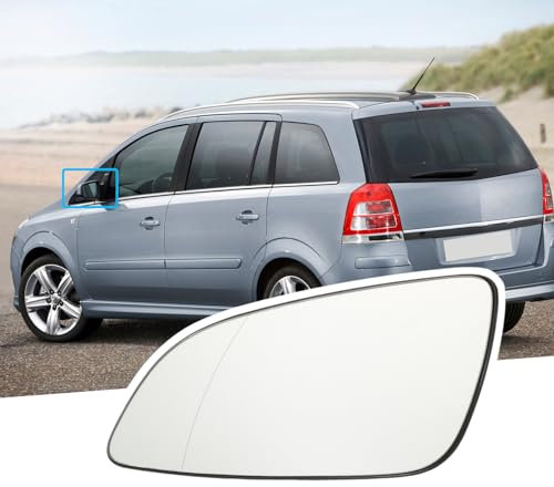Attisfiera Cristal espejo retrovisor calefactable lado izquierdo para Astra H 2004-2009 6428786 Espejo exterior 13141985 13141984 Vidrio espejo exterior 6428785