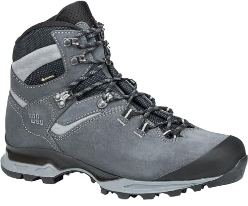 Hanwag Herren Tatra Light GTX Schuhe, Graphite-light grey, 44.5