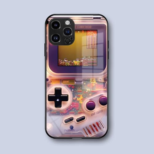 FIFTHAVE Handyhülle Kompatibel mit iPhone 13 Hülle 6,1 Videospiel-Controller Muster Schutzhülle,Kratzfest Design Einzigartige Case Cool Stoßfest Bumper Cover für Jungen Männer Muster07