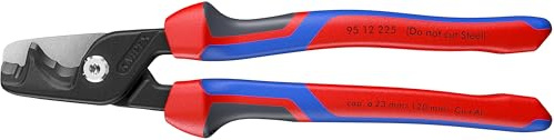 KNIPEX Tools 95 12 225 StepCut® XL Cable Shears, 9