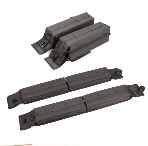 wxhzq Querträger Gepäck Cargo Top Dachgepäckträger für Audi A5 B9 Convertible (F57) 2017-2019, Roof Rack Pads Soft Dauerhaft Crossbar Roof Rack Pads,B