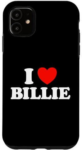 Love Billie Lustiges süßes Mädchen Freundin Name Dating Crush Fan Hülle für iPhone 11