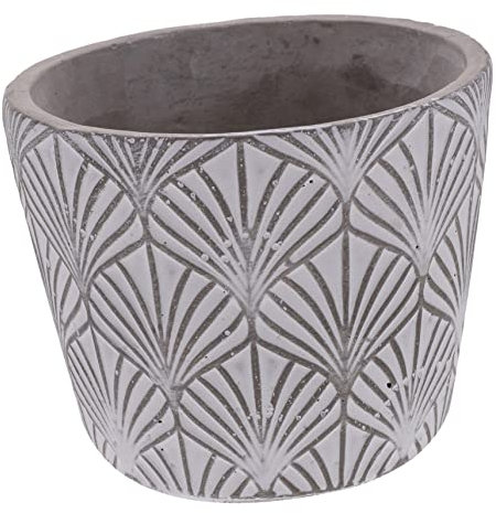 KONTONTY Zementpflanztopf Kleiner Blumentopf Sukkulenten Topf Mit Abflussloch Vintage Deko Pflanztopf Für Garten Balkon