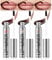 Peel Off Lip Liner Stain, Long-Lasting Lip Stain Peel Off, Easy Peel & Reveal Tattoo Lip Liner with Matte Finish, Waterproof, Transfer-proof, Anti-Smudge Formula (3PC)