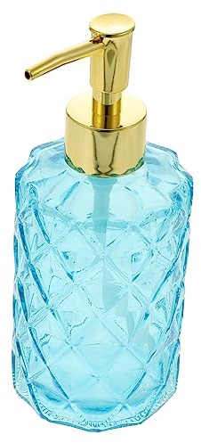 LAPYAPPE Glas Seifenspender Pumpflasche 400ml Presspumpe Für Handseife Shampoo Lotion Flüssigseife Badezimmer Küchen