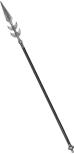 Costume de lance spartiate détachable en plastique pour adultes - Pour déguisement de cosplay (C)
