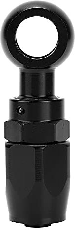 lvifloae Fuel Line Adapter Connector for Car AN6 Hose End Swivel Fitting Adapter to Banjo 0.47in Diameter