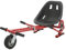 Hoverboard Sitz,Hovercart für 6.5'',8'',10'',Einstellbare Hoverboard Sitzbefestigung,Elektroscooter,Sitzscooter,Kart Erweiterung,Doppelte Stange Karting-Halterung (Rot)