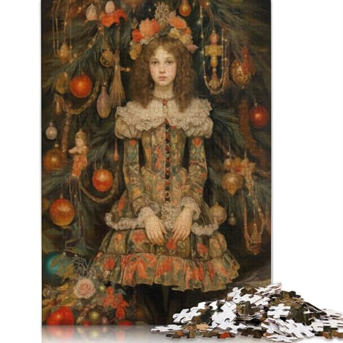 Nutcracker Beauty Girl Puzzle 1000-teilige Schwer Puzzle Spielzeug Lernspiel Impossible Herausforderung Spielzeug Für Erwachsene Und Kinder in Bewährter 1000pcs (75x50cm)