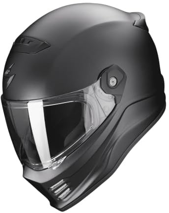 SCORPION COVERT FX SOLID Matte pearl black S