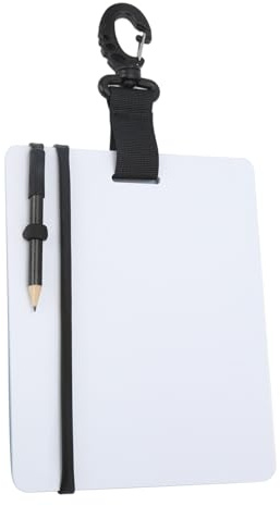 YYALYYON Unterwasser-Schreibtafel Tauchen Wordpad Gear Board Tauchschreibtafel mit Bleistift (Große Größe: 147 x 183 x 3 mm)