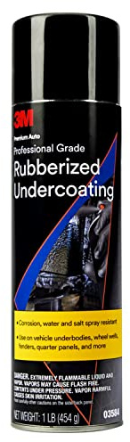 3M Professional Grade Rubberized Undercoating, Corrosion, Water and Salt Spray Resistant, 03584, 16 oz. Aerosol