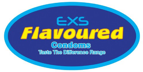 EXS Mixed Flavoured - 144 Kondome mit Geschmack, 4 verschiedene Sorten im Mix - Bubblegum, Cola, Chocolate, Strawberry
