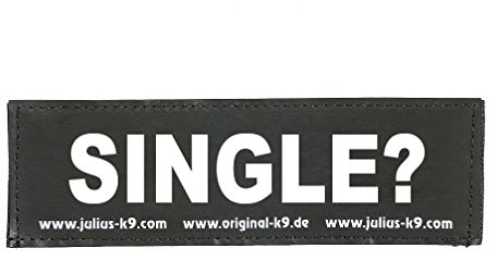 Julius-K9 Original Interchangeable Patch, Small, Black, Single?