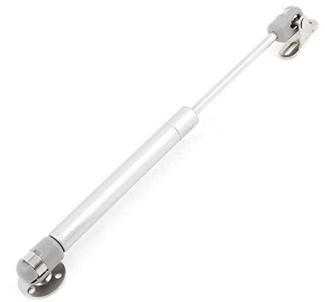 sourcingmap Car 100N 10kg Silver Tone Metal Plastic Piston Gas Spring Strut