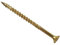 Forgefix FORFFP460Y FFP460Y Vite per Legno ZY Compatibile con Forgefast Pozi Elite Performance, 4,0 x 60 mm, Confezione da 100, Giallo, 4.0 x 60 mm